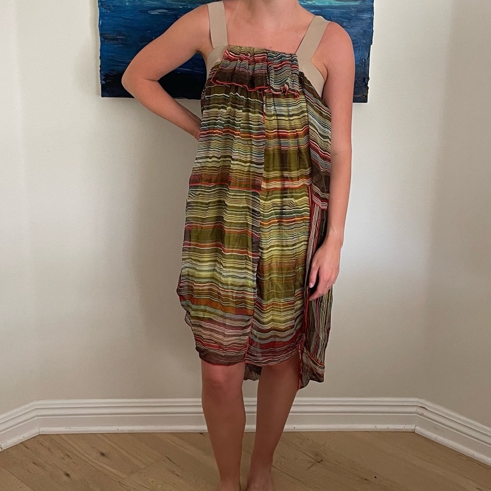 Beautiful Marni Multicolor Silk Dress - image 7